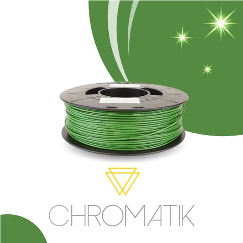 Filament Chromatik PLA 1.75 mm Vert Cactus Paillete 750g Paillete 4649 1