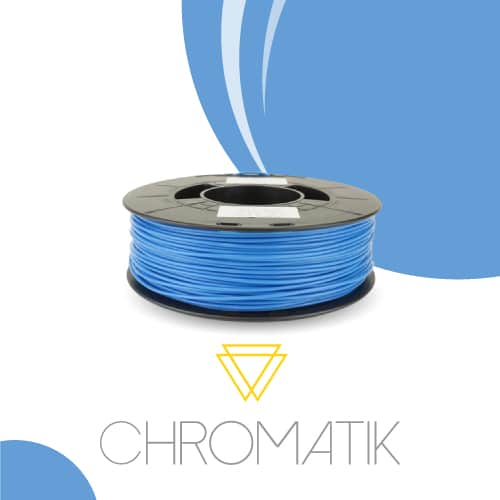 Filament Chromatik PLA 1.75mm Bleu Ciel 750g Paillete 4655 1