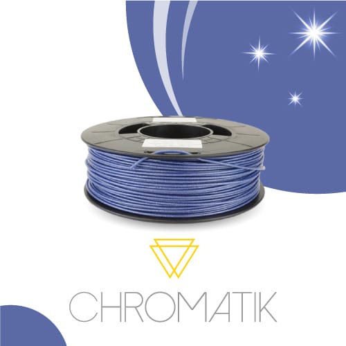 Filament Chromatik PLA 1.75mm Bleu Paillete 750g Paillete 4344 1