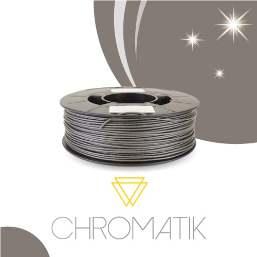 Filament Chromatik PLA 1.75mm Gris Paillete 750g Paillete 4361 1