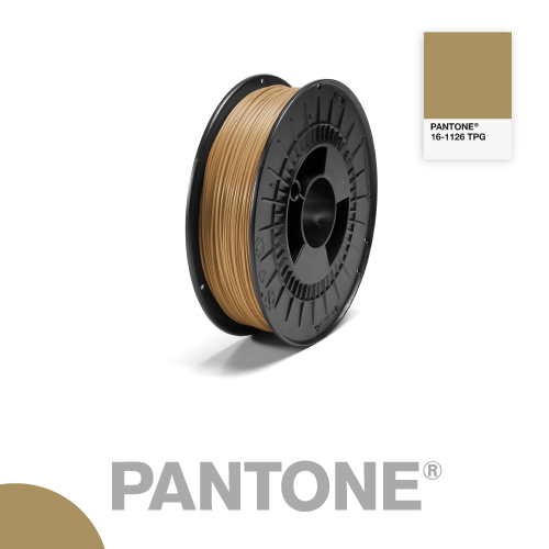 Filament Pantone PLA 1.75mm 16 1126 TPG Brown Pantone 4645 1