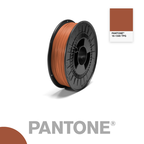 Filament Pantone PLA 1.75mm 18 1345 TPG Rust Pantone 4644 1