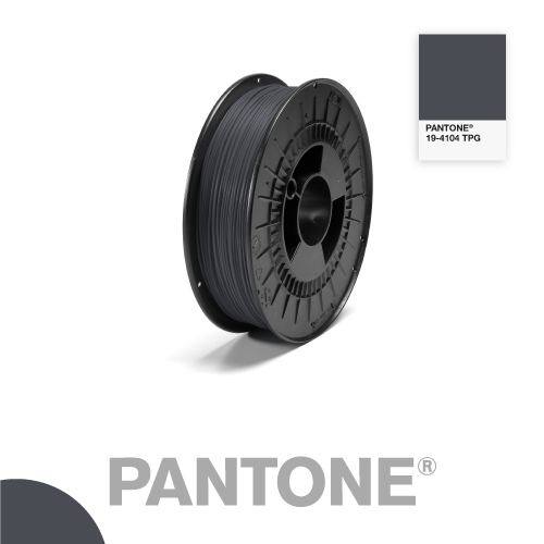 Filament Pantone PLA 1.75mm 19 4104 TPG Grey Pantone 4648 1