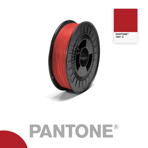 Filament Pantone PLA 1.75mm 7621 C Rouge Pantone 4636 1