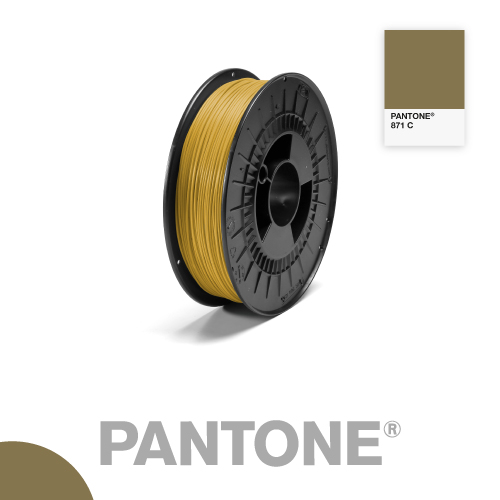 Filament Pantone PLA 1.75mm 871 C Or Pantone 4629 1
