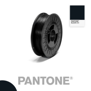 Filament Pantone PLA 1.75mm – Black 6 C – Noir